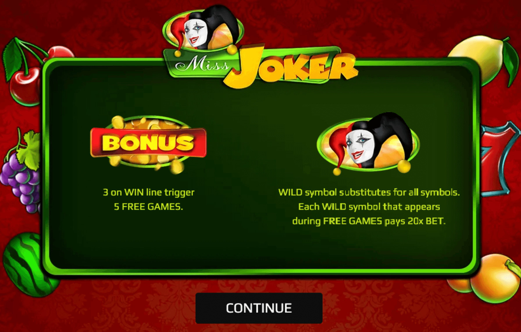 miss joker main
