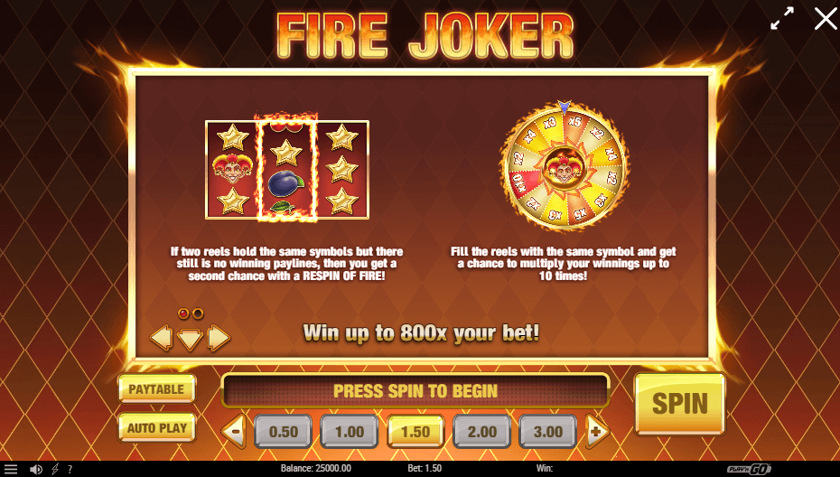 fire joker slot 2