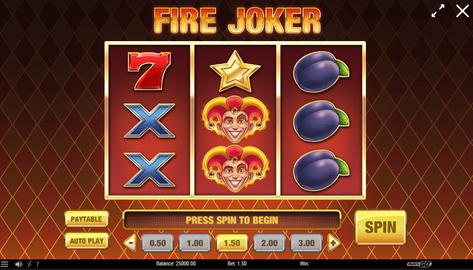 fire joker slot